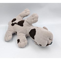 Ancienne Peluche chien gris marron Pitou Puppy vintage