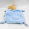 Doudou plat lapin plume bleu Blue KALOO