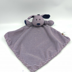Doudou plat chien bleu...