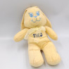 Doudou lapin jaune avec prénom Théo MY BABY SWEET