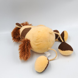 Doudou girafe beige marron TYNIBEP KPATHA