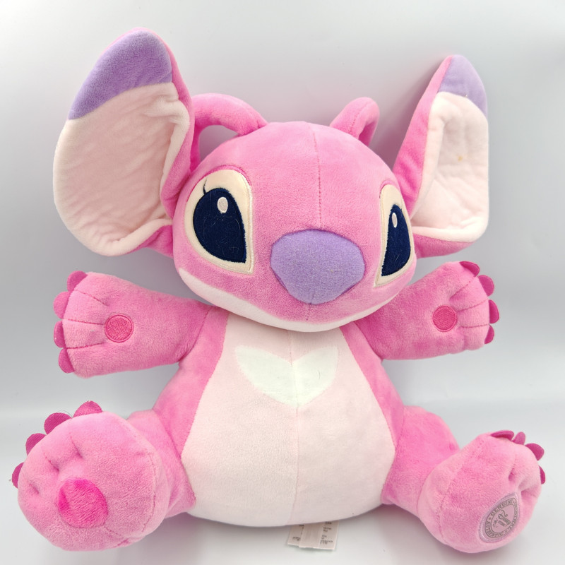 Peluche Angel de Lilo et Stitch rose mauve DISNEY STORE
