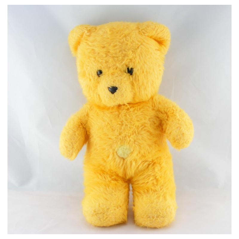 Ancienne Peluche Singe Kiki beige Vintage