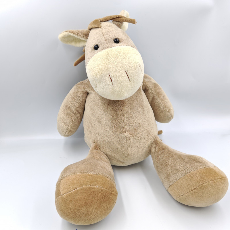 Doudou ane cheval marron GIFI