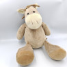 Doudou ane cheval marron GIFI