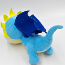Peluche dragon bleu Tempête DREAMWORKS