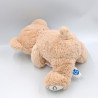 Doudou peluche ours beige coussin Just for you FX TOYS