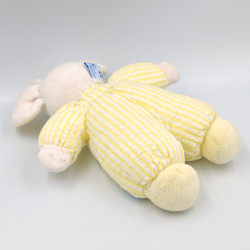 Doudou souris jaune rayé NOUNOURS