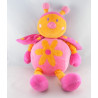 Doudou lapin blanc rose BABYSUN