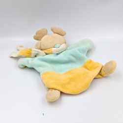 Doudou et compagnie marionnette cerf renne orange bleu
