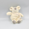 Doudou souris blanche grise ma première dent HISTOIRE D'OURS