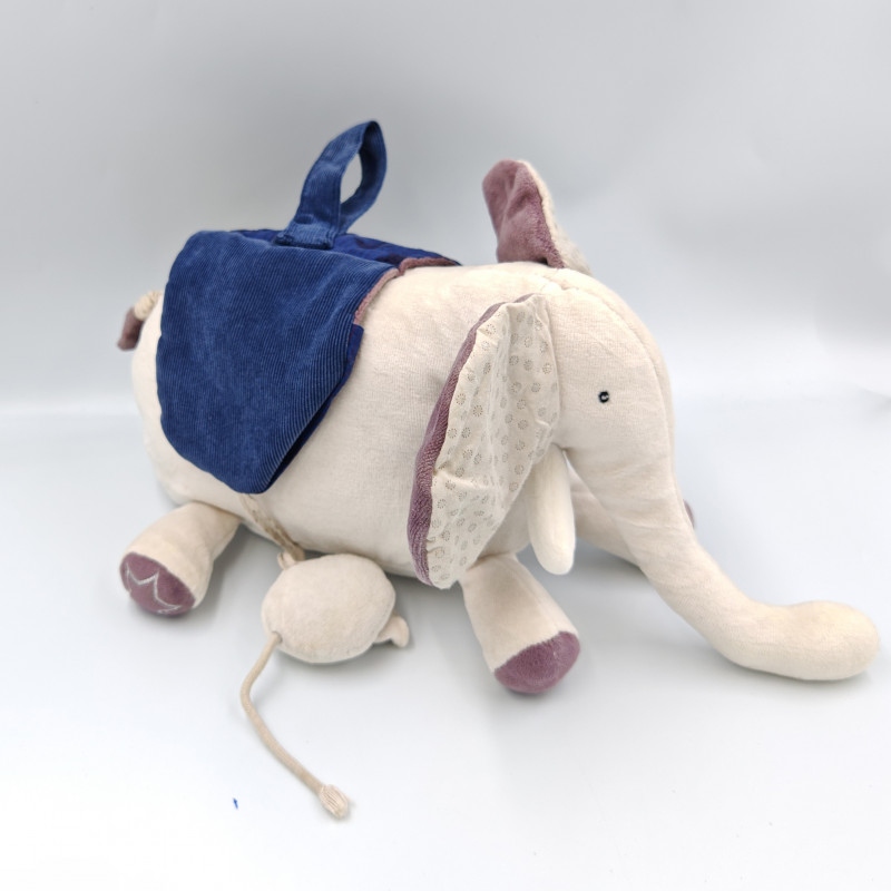 Doudou eveil éléphant Aimé et Céleste MOULIN ROTY