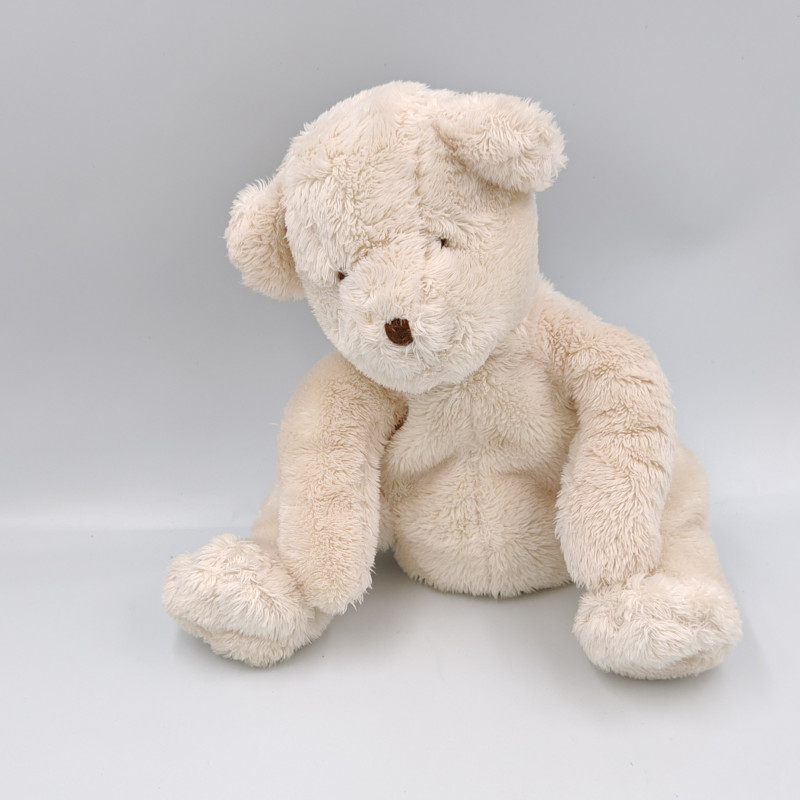 Doudou ours blanc créme DPAM