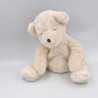 Doudou ours blanc créme DPAM
