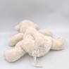Doudou ours blanc créme DPAM