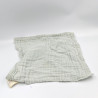 Doudou plat lapin bleu vert lange KONGES SLOJD