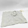 Doudou plat lapin bleu vert lange KONGES SLOJD