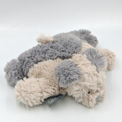 Doudou chien gris beige QUAX