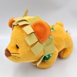 Doudou lion orange vert ITSIMAGICAL