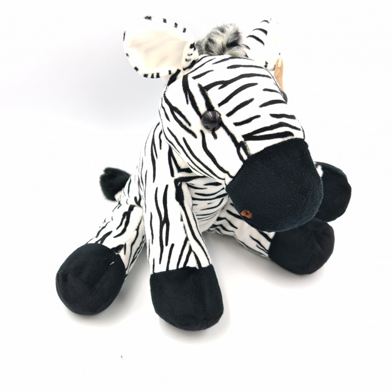 Doudou peluche zèbre JUNGOLO