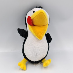 Doudou peluche pingouin INTERMARCHE