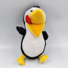 Doudou peluche pingouin INTERMARCHE