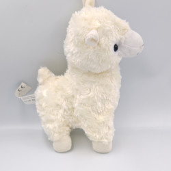 Doudou peluche lama blanc GIFI