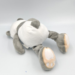 Doudou panda gris blanc BELLODOUX