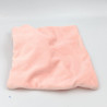 Doudou plat mouton blanc rose BRIOCHE
