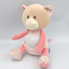 Doudou veilleuse chat rose pois GIPSY