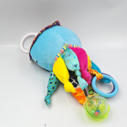 Doudou eveil pieuvre pirate bleu LAMAZE