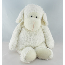 Doudou mouton agneau vert coussin CMP