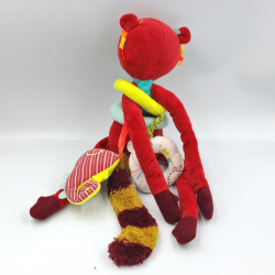 Doudou eveil raton laveur rouge Georges LILLIPUTIENS