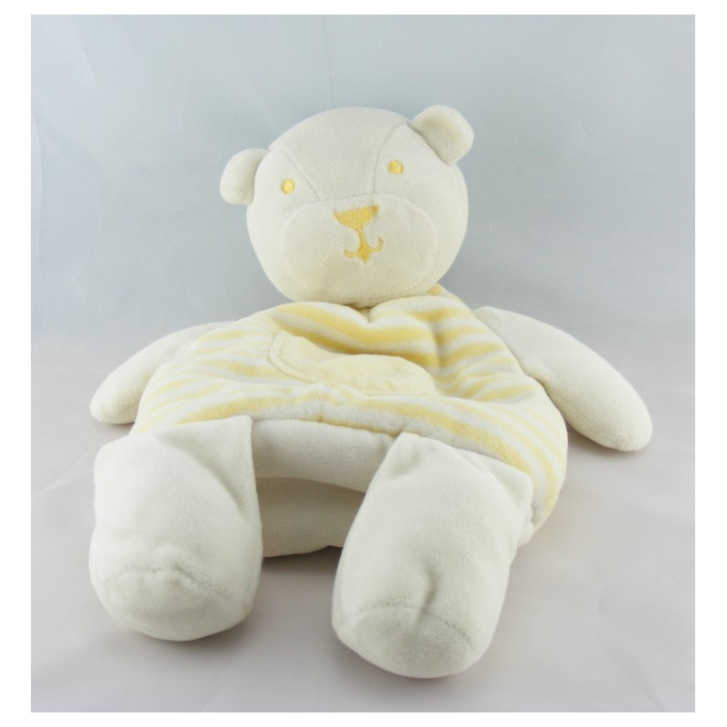 Doudou range pyjama lapin rose coeur SIPLEC