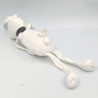 Doudou lapin blanc gris BOUT'CHOU BOUTCHOU