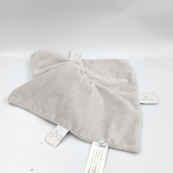 Doudou plat ours gris BOUTCHOU BOUT'CHOU