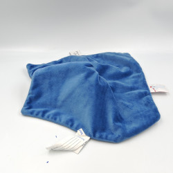 Doudou plat ours bleu BOUTCHOU BOUT'CHOU