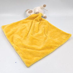 Doudou koala blanc beige mouchoir jaune BLOKKER