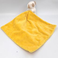 Doudou koala blanc beige mouchoir jaune BLOKKER