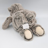 Doudou hippopotame marron boulidoux HISTOIRE D'OURS