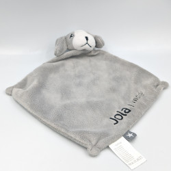 Doudou plat chien gris Jola TUTTLE