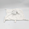 Doudou plat chien blanc TIAMO COLLECTION
