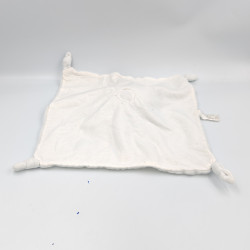 Doudou plat chien blanc TIAMO COLLECTION