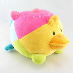 Doudou plat  insecte abeille multicolore BABYSUN 