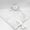 Doudou plat lion gris SERGENT MAJOR