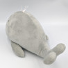 Doudou baleine grise MONOPRIX