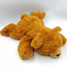 Peluche ours couché marron Nicotoy