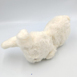Ancienne peluche lapin blanc