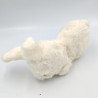 Ancienne peluche lapin blanc