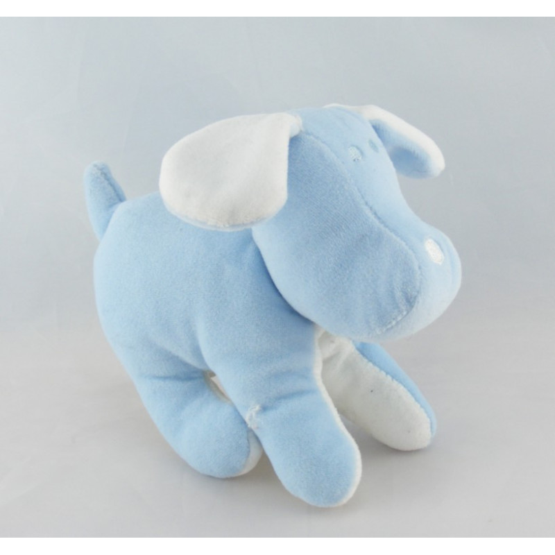 Doudou range pyjama chien bleu SUCRE D'ORGE